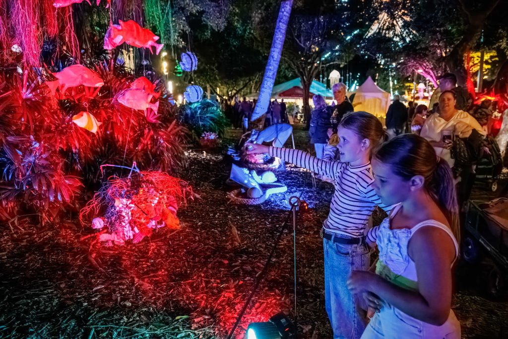 Great Barrier Reef Festival Immerse Art Installation