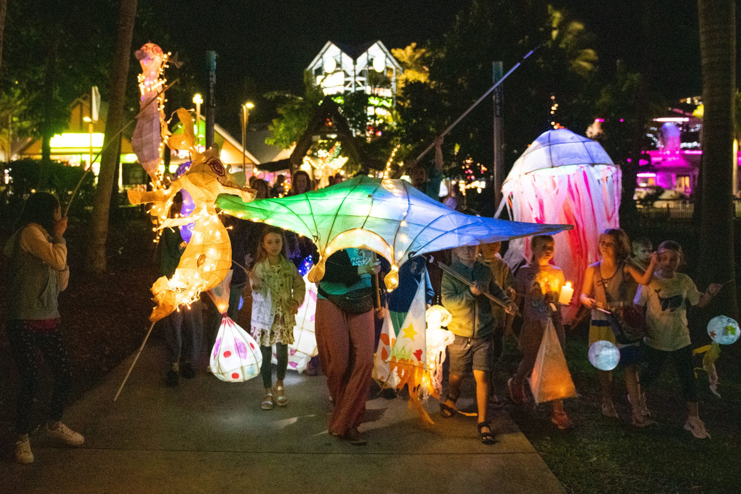 Coral Sea Marina Resort Lantern Parade