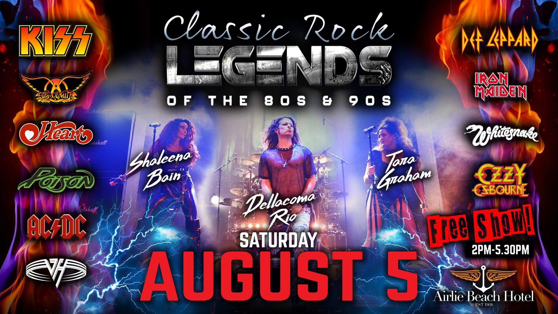 Airlie Beach Hotel - Classic Rock Legends